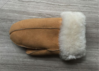 Китай Ручной работы самые теплые перчатки овчины для дам с размером 5 до 6км тумака поставщик