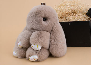 Китай Портативное милое привесное мех Кейчайн кролика для аксессуаров автомобиля/сумки поставщик