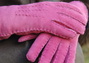 Китай Хандкрафтед самые теплые перчатки овчины, Миттенс Шеарлинг овечки Суэдед женщин Хандсевн поставщик
