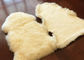 Шерсти Мерино домашнего декоративного белого реального половика овчины длинные форма 60 кс 90км естественная  поставщик