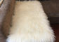 Овчина монгольского половика роскошная 60 кс120км овчины белая длинная курчавая тибетская поставщик