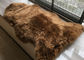 Реальная овчина темный Браун Австралии покрасила толстый длинный половик ковра шерстей Австралии поставщик