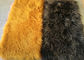 Половик овчины пурпурных длинных волос монгольский Виндпрооф для делать одежду зимы поставщик
