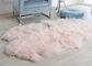 Сокращение половика овчины розового вьющиеся волосы дополнительное большое удобное анти- для домашнего пола поставщик