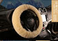 Крышка руля овчины шерстей Ламбскин длинная для аксессуаров интерьера автомобиля поставщик