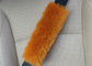 Длинный мягкий плечевой ремень прокладки ремня безопасности шерстей с закрытием велкро/изготовленным на заказ размером поставщик