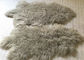 Ткань меха тибетской овечки монгольская на серый цвет 60 * 90км подушки хода поставщик
