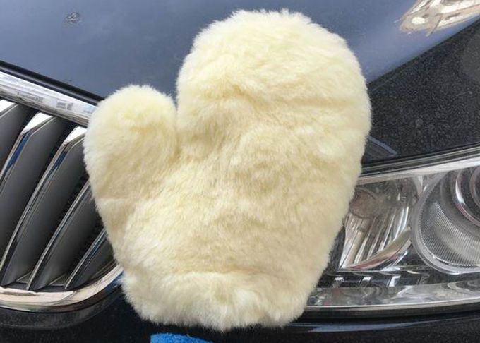 Автомобиль перчатки мойки овчины детализируя супер шерсти овчины нежности 100% реальные