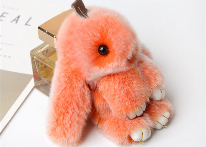 Мех Кейчайн кролика подарка рождества прекрасное милое с формой животного зайчика