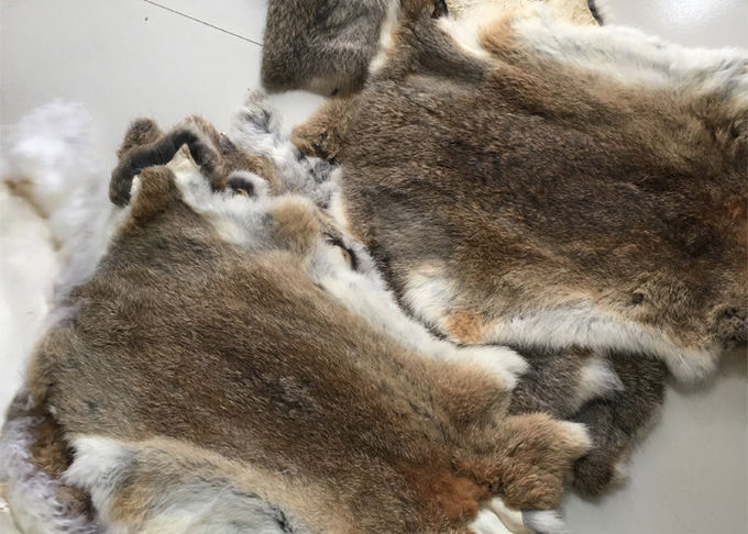 Плотность изготовленного на заказ реального мягкого меха кожи кролика Рекс Вашабле тяжелая для неподдельного одеяла