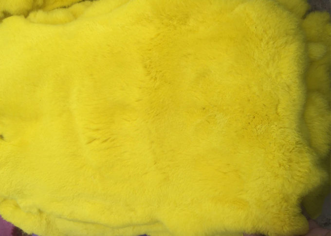 Естественная мягкая пушистая кожа кролика Рекс 12 кс 15 дюйма для делать крышки стула