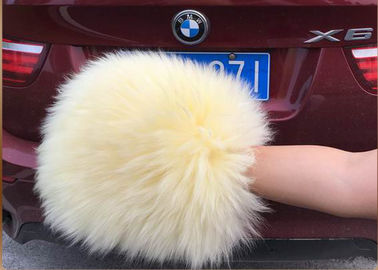 Китай Автомобиля шерстей Мерино перчатки мойки овчины перчатка неподдельного длинного моя поставщик