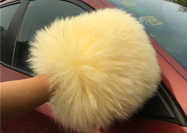 Китай Перчатка чистки автомобиля Ламбсвоол Австралии длинных волос перчатки мойки овчины реальная поставщик