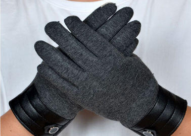Китай Темные серые перчатки экрана касания дам, перчатки зимы с пальцами экрана касания  поставщик
