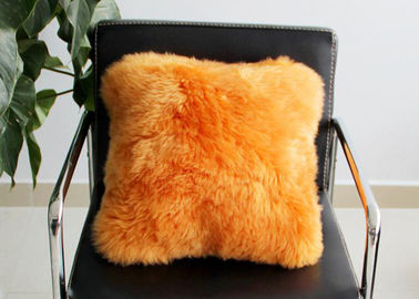 Китай Подушки длинных шерстей декоративные для кресла, крышки подушек хода меха Брауна стула поставщик