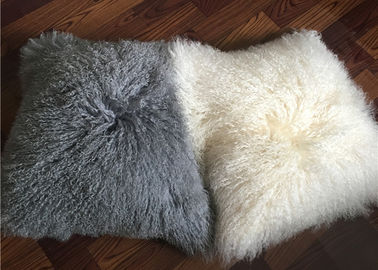 Китай случая подушки шерстей овчины подушка ламбскин крышки подушки шерстей курчавого монгольская поставщик