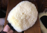 Китай Прочное реальное 100% шерсть перчатки мойки овчины для очищая поверхности пластмассы/металла компания