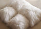 Монгольский меха подушки ход софы шерстей овечки овчины длиной курчавый белый тибетский поставщик