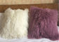 10-15км шерсть подушки хода монгольской овчины подгонянного цвета/размера декоративное поставщик