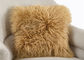 18 дюймов подушек длинного меха овец декоративных, подушек хода монгольского меха на открытом воздухе  поставщик