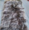 Подушка хода меха Ламбсвоол длинного валика меха овец волос курчавого монгольского тибетская поставщик
