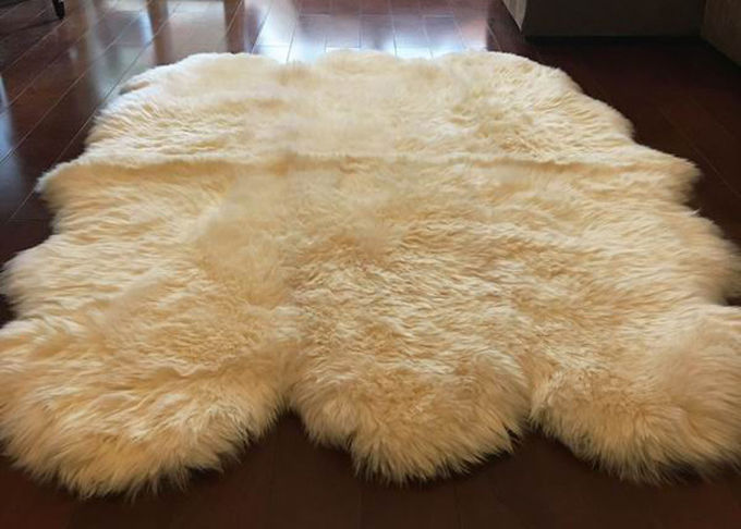 Ковер спальни Австралии реальных шерстей половика овчины естественных больших чистых новых неподдельный
