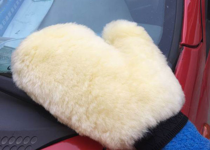 Автомобиль перчатки мойки овчины детализируя супер шерсти овчины нежности 100% реальные