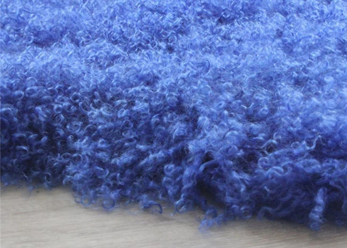 Свет - предусматрива стула половика овчины голубых длинных волос монгольская с подгонянным размером