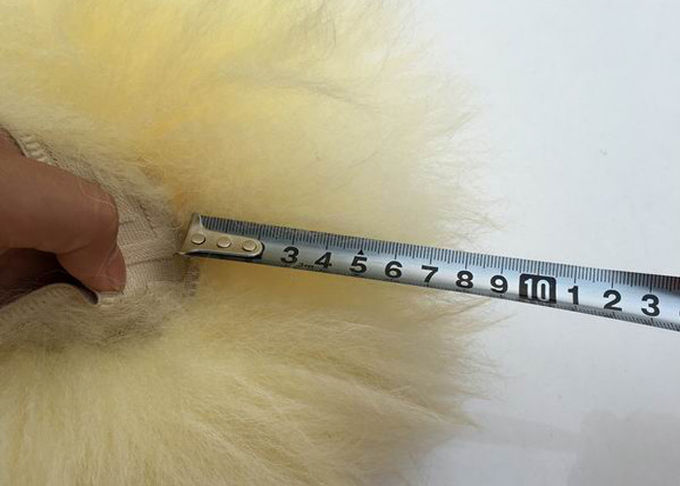 Перчатка чистки автомобиля Ламбсвоол Австралии длинных волос перчатки мойки овчины реальная