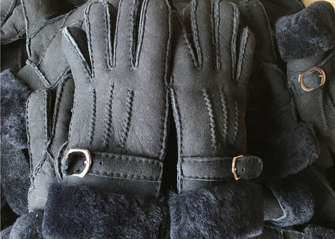 Хандсевн бежевые самые теплые перчатки С М л СЛ овчины для защитных пальцев