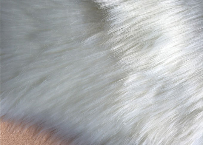 Половика овчины меха Фаукс кухни удобное австралийского прочное с целлюлозным штапельным волокном