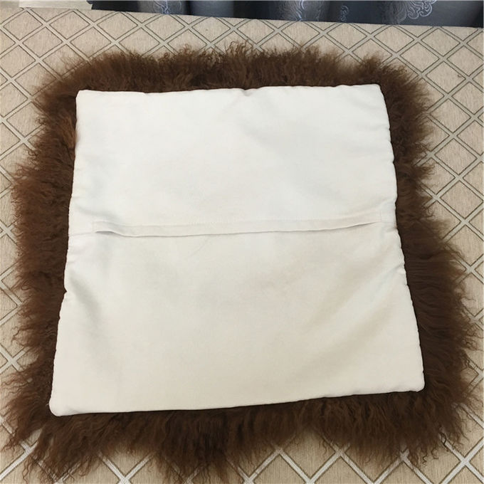 10-15км шерсть подушки хода монгольской овчины подгонянного цвета/размера декоративное
